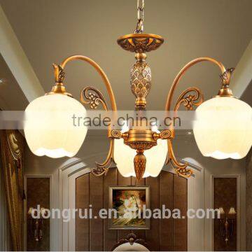 jade European Classical Style decorative Ceiling 3 heads 608-3H