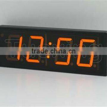 4 inch 4 digit large led digital wall clock