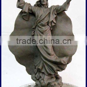 Old marble abstract statue