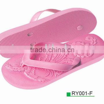 embossment lady beach footwear