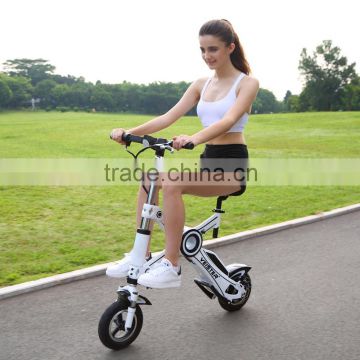 Cheap Small Folding Electric Bike , Cheap Electric Bicycle with LED light