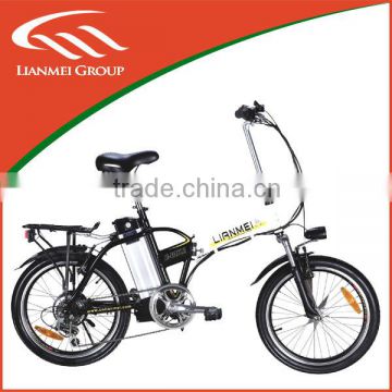 2016 Hot Sell 36V10Ah Lithium Battery Foldable Electric Bicycle with EN15194