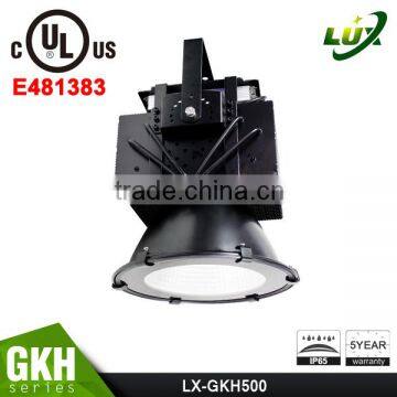 UL listed,Unique Lighting Design, 5 Years Warranty, Meanwell Driver, High heat disspation performance, 500W LED Flood Light