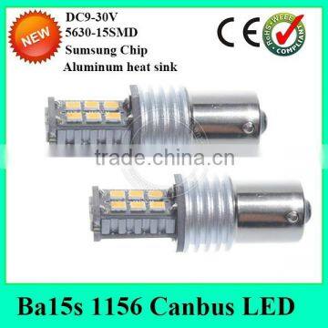 2015 autobulb canbus No Error Free Led Turn Light Backup Parking Lamps BA15S 15SMD CANBUS