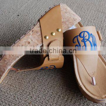 Monogrammed Sandals, Personalized wedges Sandals