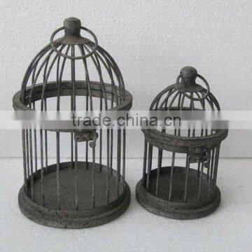 110303MK-Wire bird cage decoration round style