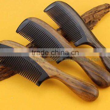 2016 New Arrival Wood OX Horn Comb Wholesale photo-2