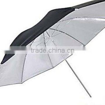 Photography Equipemnt Silver Black Reflective Umbrella
