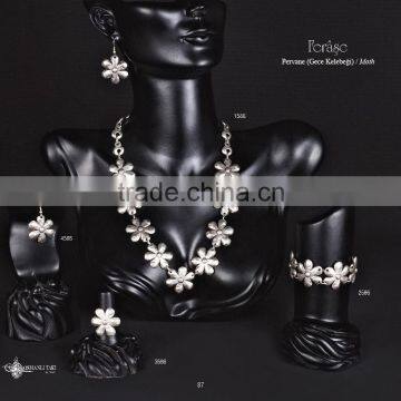 Top quality fashion turkish style silver plated ring Ferase 3586