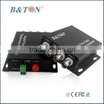 Transmitter Audio Video Media Convereter 4 channel