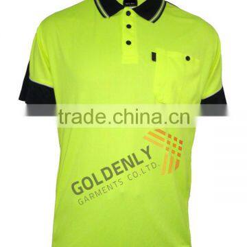 men's short sleeve safety wear in cheap high quality made in China