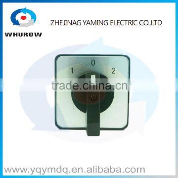 LW26-32/2High Quality dc Voltage Manual Electrical Momentary Changeover Rotary Cam Switch Two Poles(phase) Sliver Point Contacts photo-4