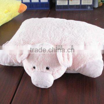 11" & 18" New Style Animal Pillow Series - Pink Piggy