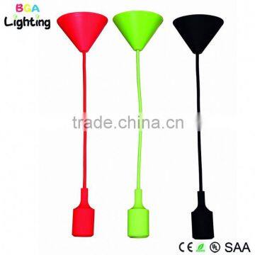 UL E26 Socket Silicone Suspension Lighting, Simple Ceiling Lamp photo-4