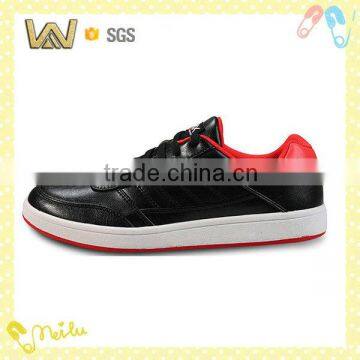 Custom wholesale cheap mens shoes in pu upper