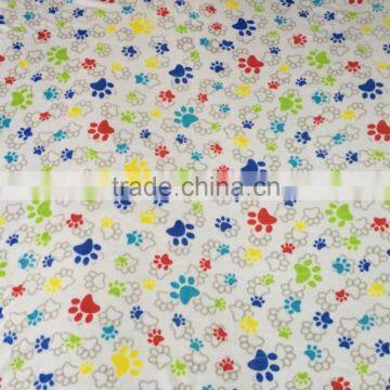 Wholesale printed flannel fleece fabirc rolls