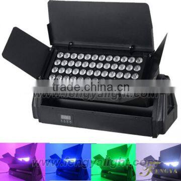 outdoor lighting 3 in 1 rgb led city color light 48pcs 15w