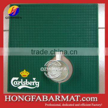 blank soft pvc rubber bar mat