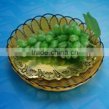 golden oval paper doily/paper doilies bulk production