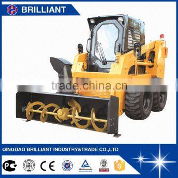 China 850kg Mini Avant Skid Loader 4x4 Compact Tractor With Loader photo-3