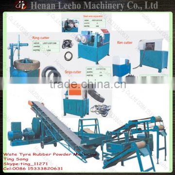 Leeho Energy Saving Used Tyre Recycling Line