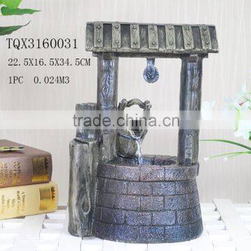 Handmade Polyresin Pet Drinking Water Fountains for Sale photo-2