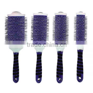 Ceramic ionic rotating hair brush with professional quality