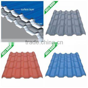 Co-Extruded Fiberglass Spanish Roofing Sheet/Roofing Tiles