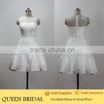 Real Works Lace Short Wedding Dresses Patterns 2016