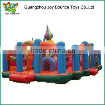 outdoor fun city,giant inflatable playgrounds,amusement park inflatable castle