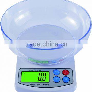 High Precision Stainless Steel Household Scales 3Kg