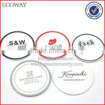 high quality mirrors toyota paper coaster/hotel coaster wholesale