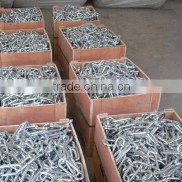 China chain link(factory) chain link fence wires,drag link chain