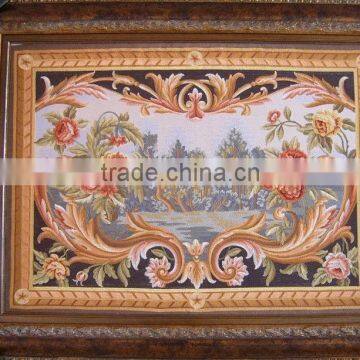 High Quality Machine Embroidery Tapestry/Vintage Tapestry/Retro Tapestry photo-2