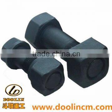 35CrMo Track Shoe Bolt and Nut 7F8619/1S1860 for Excavator Bulldozer Loader