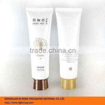100g Skin Care Cream Use and Screw Cap Sealing Type plastic squeeze tubes for cosmetics