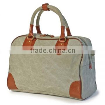 factory directly canvas traveling bag for men