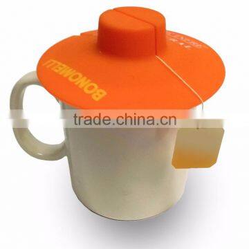 Mug Silicone Lid with Filter Bag Holder