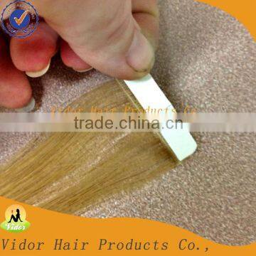 Natural Seamless Tape Hair Extension/Curly Tape Hair Extensions/Wavy Hair Tape Extensions