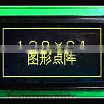 negative COB 128x64 graphics black mask lcd module