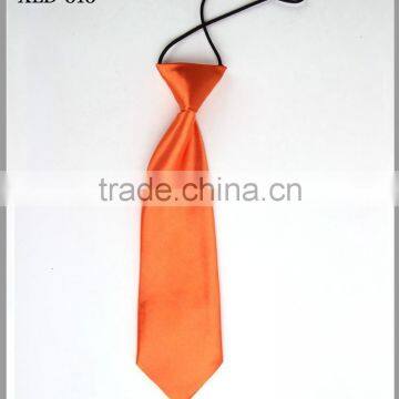 Orange Zippered Neck Ties for Students