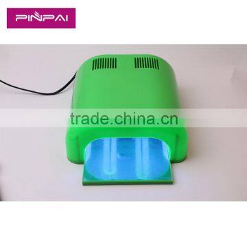 2015 most popular green color model 613 36w nail uv lamp