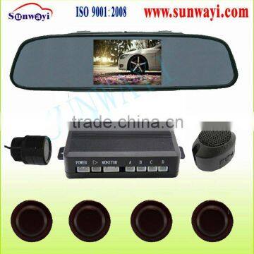 3.5 inch LCD back view parking sensor