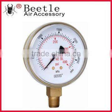 hydraulic oil pressure gauges