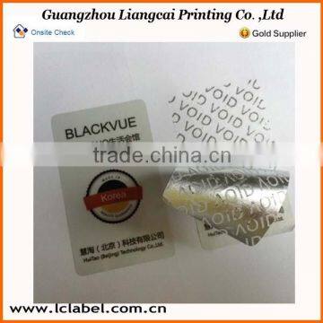 Sheet Packaging Sticker Paper Printed Void Logo Sticker photo-3