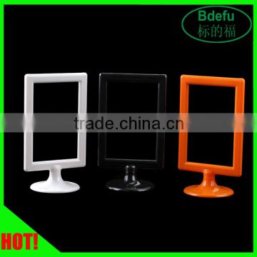 Plastic A4 Paper Display Stand Advertising Promotion Display Rack