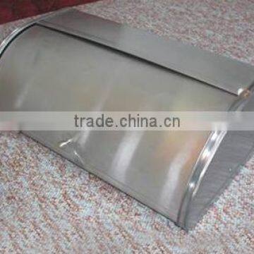 stainless steel plastic bread box