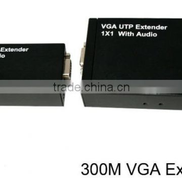 300m vga to utp extender over single cat5e/6 cable