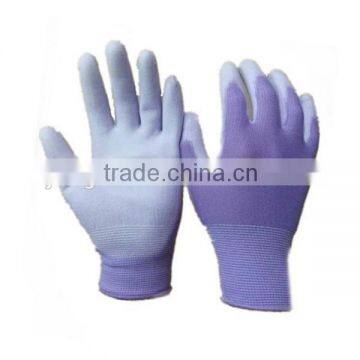 13 Gauge Safety Glove Polyester PU Coated Glove ESD PU Anti Static Work Glove