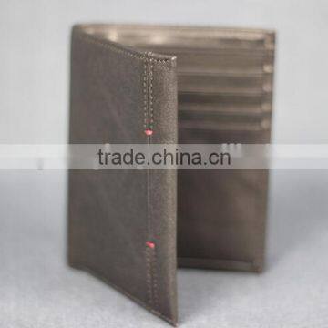 Short Wallet With Weatern Style,Two Folded Of Genuine Leather Wallet,Soft Leather